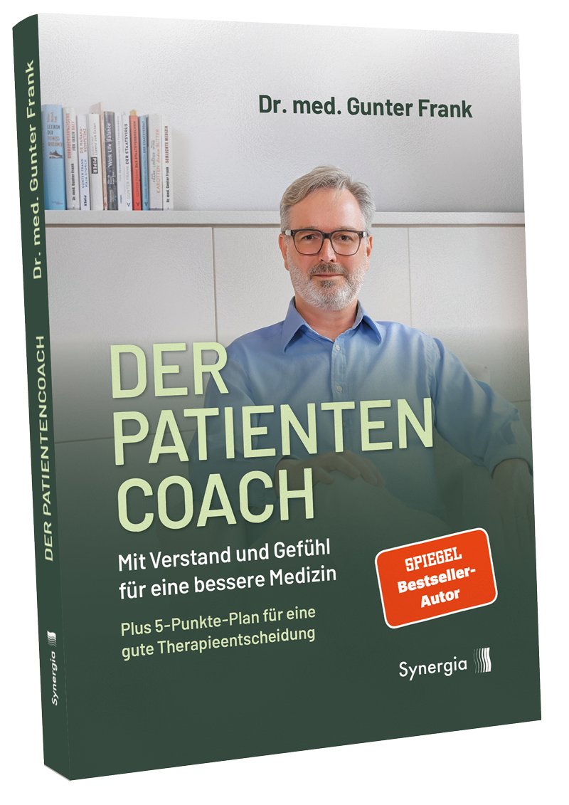 Buchcover "Der Patientencoach" von Dr. med. Gunter Frank